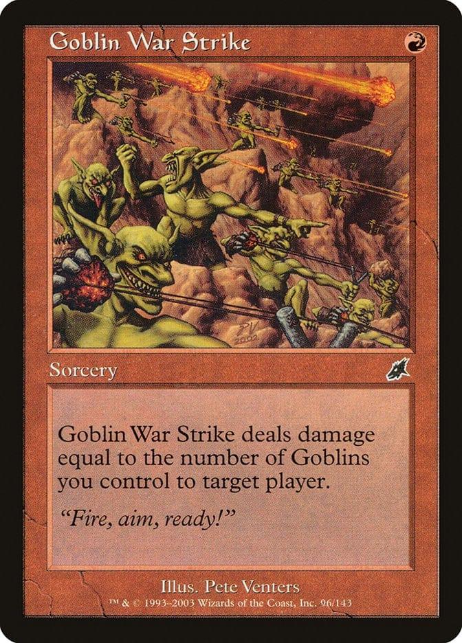 Magic: The Gathering MTG Single Goblin War Strike [Scourge]
