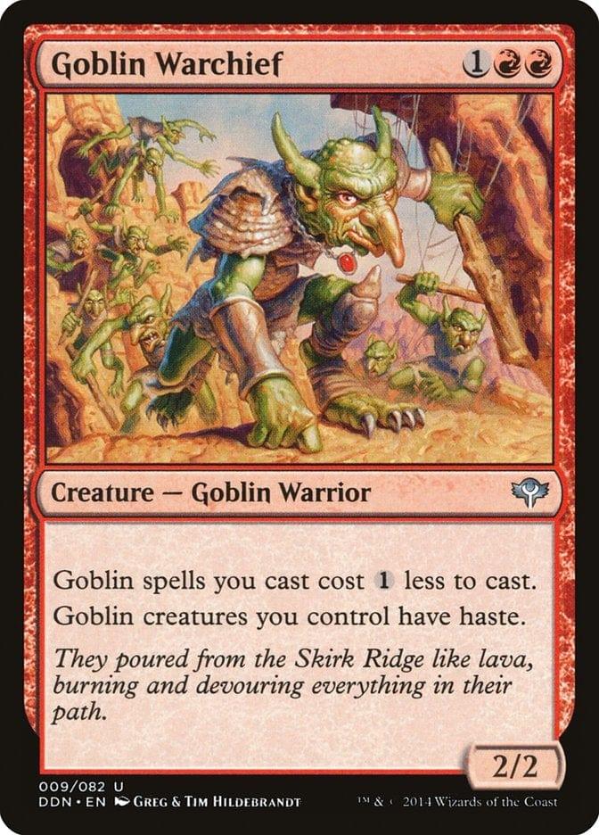 Magic: The Gathering MTG Single Goblin Warchief [Duel Decks: Speed vs. Cunning]