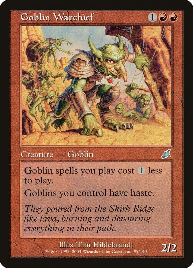 Magic: The Gathering MTG Single Goblin Warchief [Scourge]