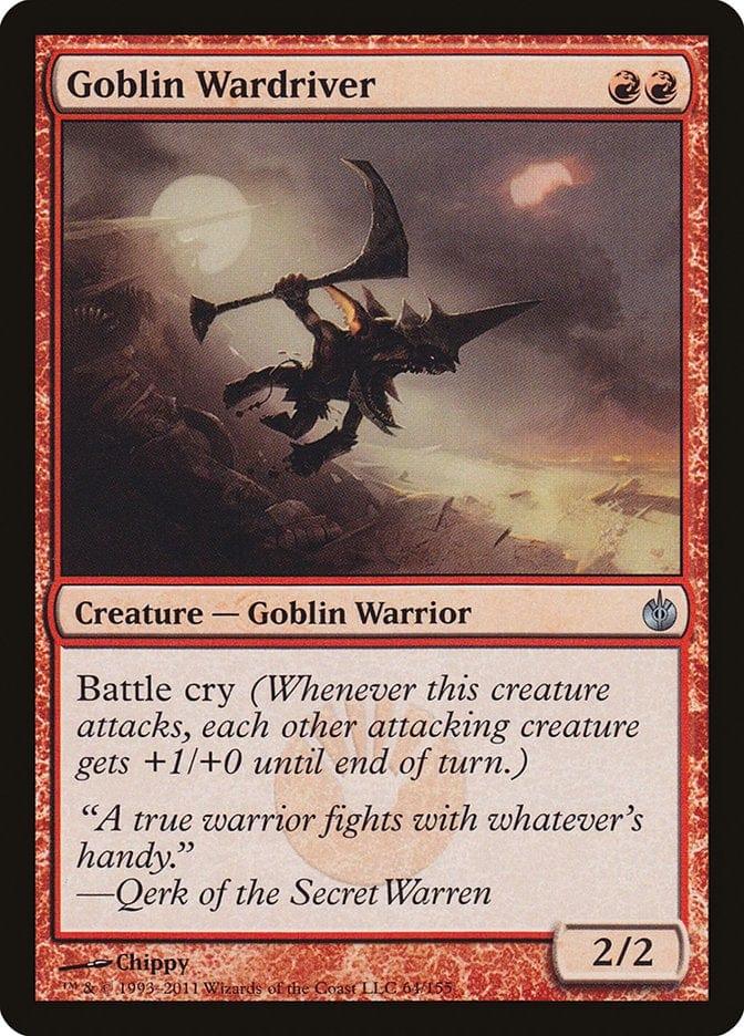 Magic: The Gathering MTG Single Goblin Wardriver [Mirrodin Besieged]