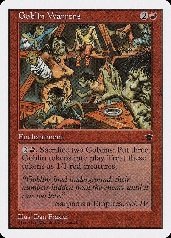 Magic: The Gathering MTG Single Goblin Warrens [Anthologies]