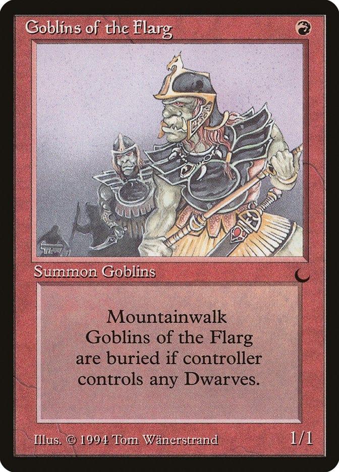 Magic: The Gathering MTG Single Goblins of the Flarg [The Dark]