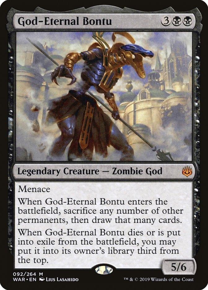 Magic: The Gathering MTG Single God-Eternal Bontu [War of the Spark]