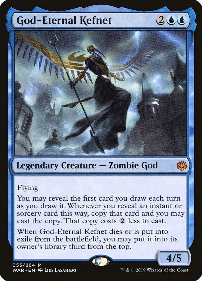 Magic: The Gathering MTG Single God-Eternal Kefnet [War of the Spark]