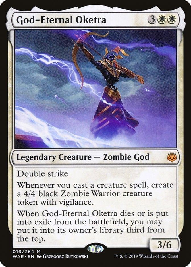 Magic: The Gathering MTG Single God-Eternal Oketra [War of the Spark]