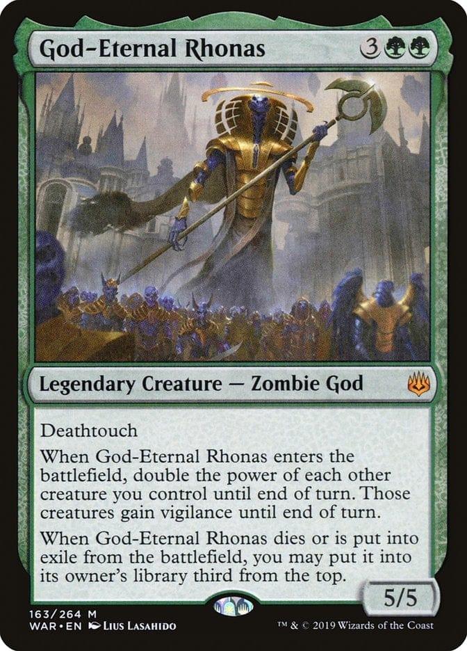 Magic: The Gathering MTG Single God-Eternal Rhonas [War of the Spark]