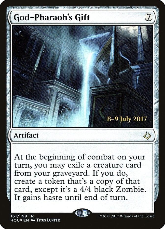 Magic: The Gathering MTG Single God-Pharaoh's Gift  [Hour of Devastation Prerelease Promos]
