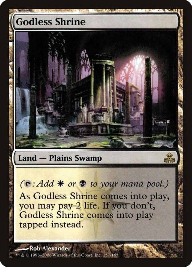 Magic: The Gathering MTG Single Godless Shrine [Guildpact]