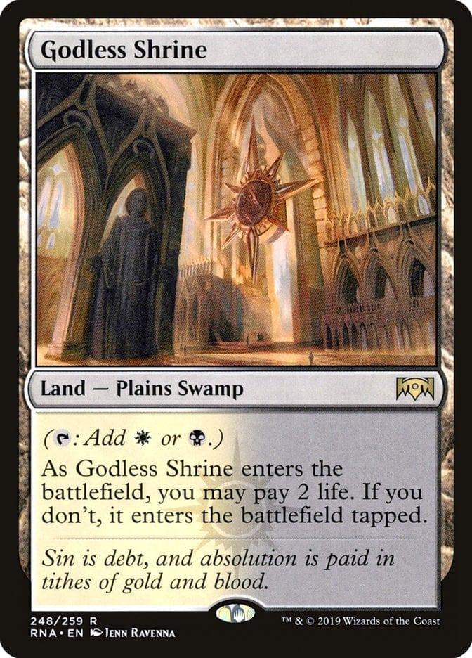 Magic: The Gathering MTG Single Godless Shrine [Ravnica Allegiance]