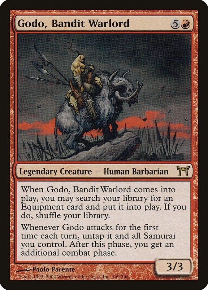 Magic: The Gathering MTG Single Godo, Bandit Warlord [Champions of Kamigawa]