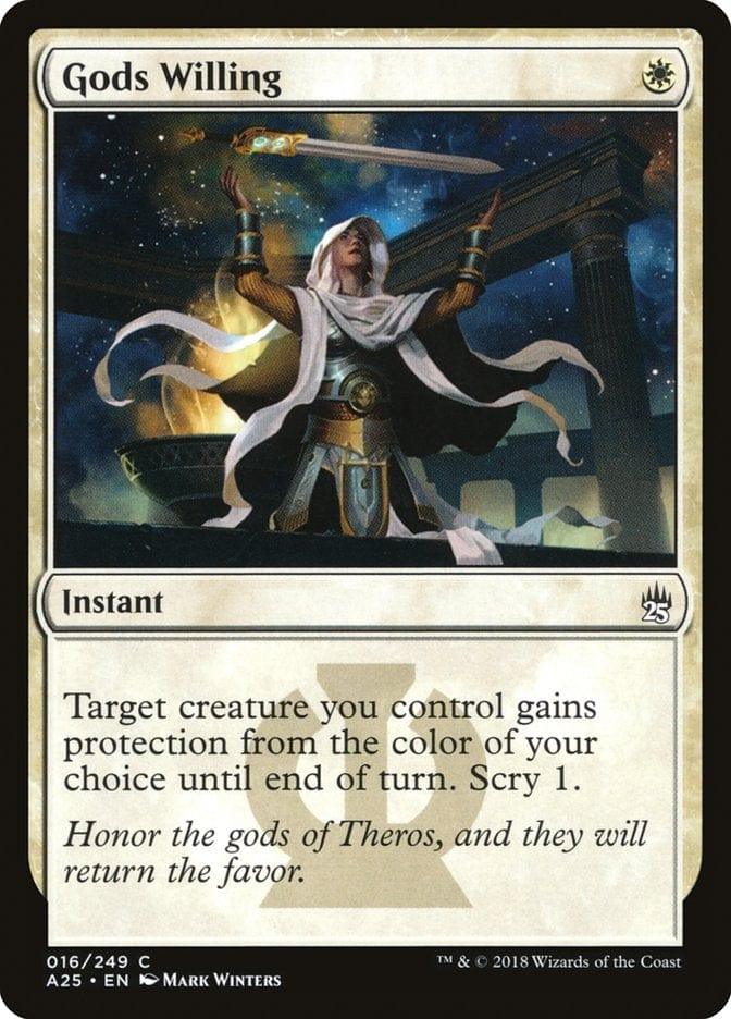 Magic: The Gathering MTG Single Gods Willing [Masters 25]