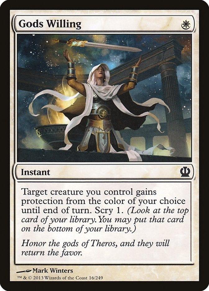 Magic: The Gathering MTG Single Gods Willing [Theros]