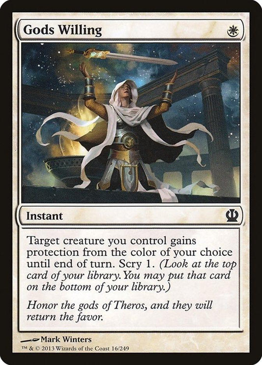 Magic: The Gathering MTG Single Gods Willing [Theros]