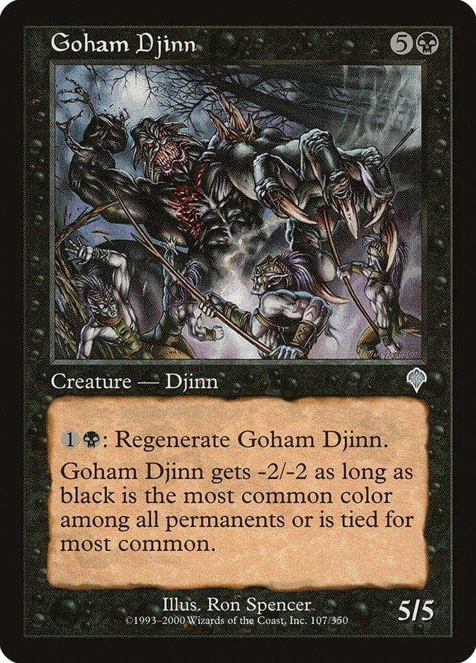 Magic: The Gathering MTG Single Goham Djinn [Invasion]