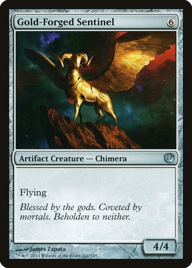 Magic: The Gathering MTG Single Gold-Forged Sentinel [Journey into Nyx]