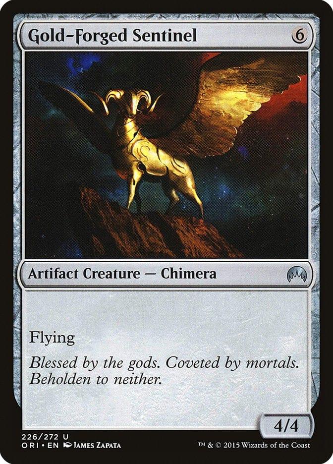 Magic: The Gathering MTG Single Gold-Forged Sentinel [Magic Origins]