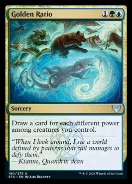 Magic: The Gathering MTG Single Golden Ratio [Strixhaven: School of Mages]