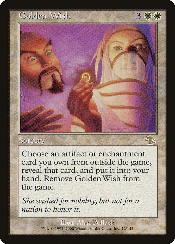 Magic: The Gathering MTG Single Golden Wish [Judgment]