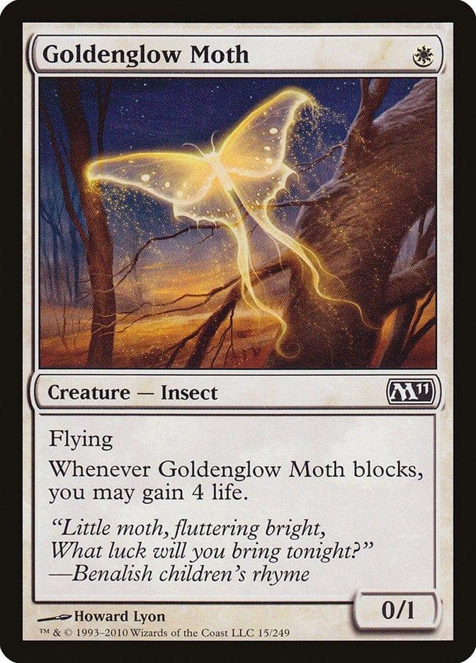 Magic: The Gathering MTG Single Goldenglow Moth [Magic 2011]