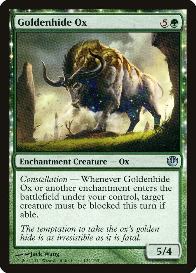 Magic: The Gathering MTG Single Goldenhide Ox [Journey into Nyx]