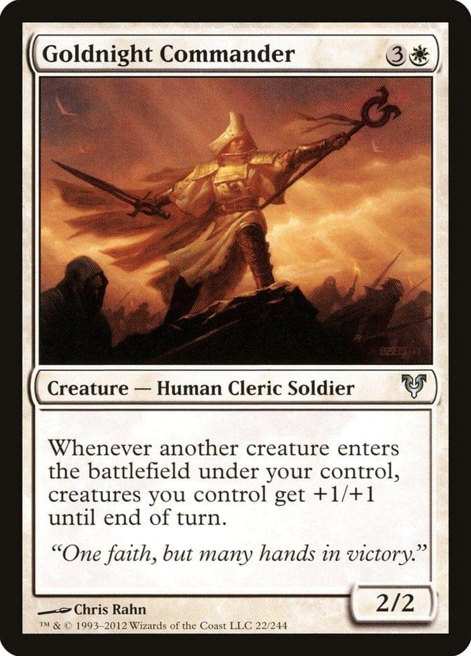 Magic: The Gathering MTG Single Goldnight Commander [Avacyn Restored]