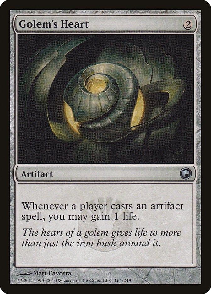Magic: The Gathering MTG Single Golem's Heart [Scars of Mirrodin]