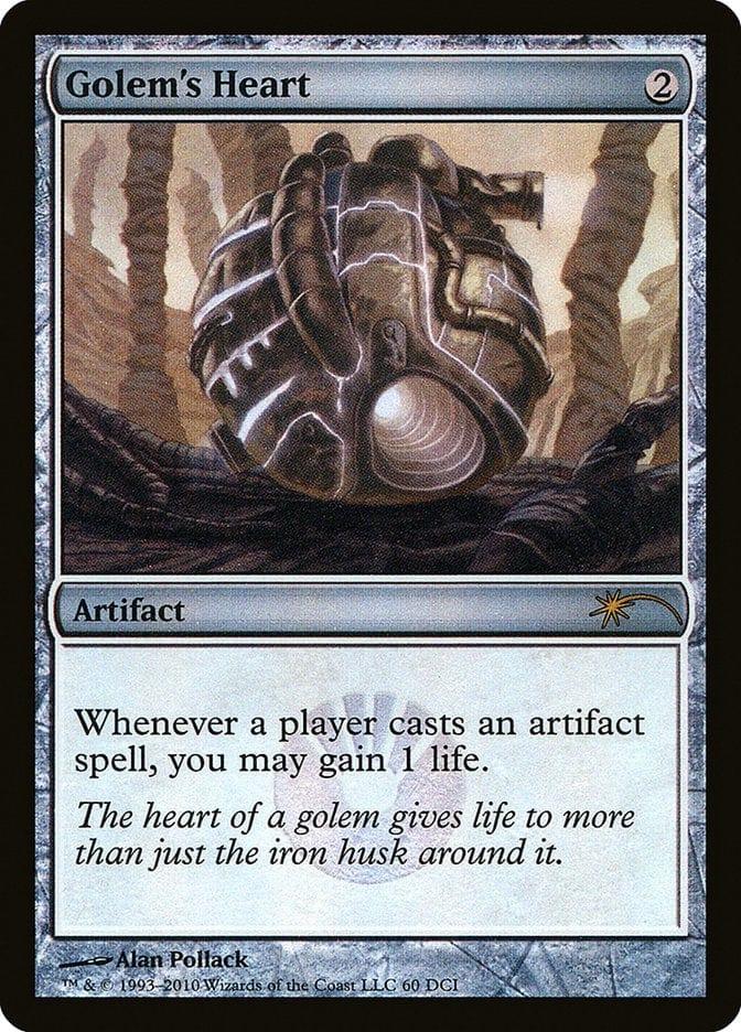 Magic: The Gathering MTG Single Golem's Heart [Wizards Play Network 2010]