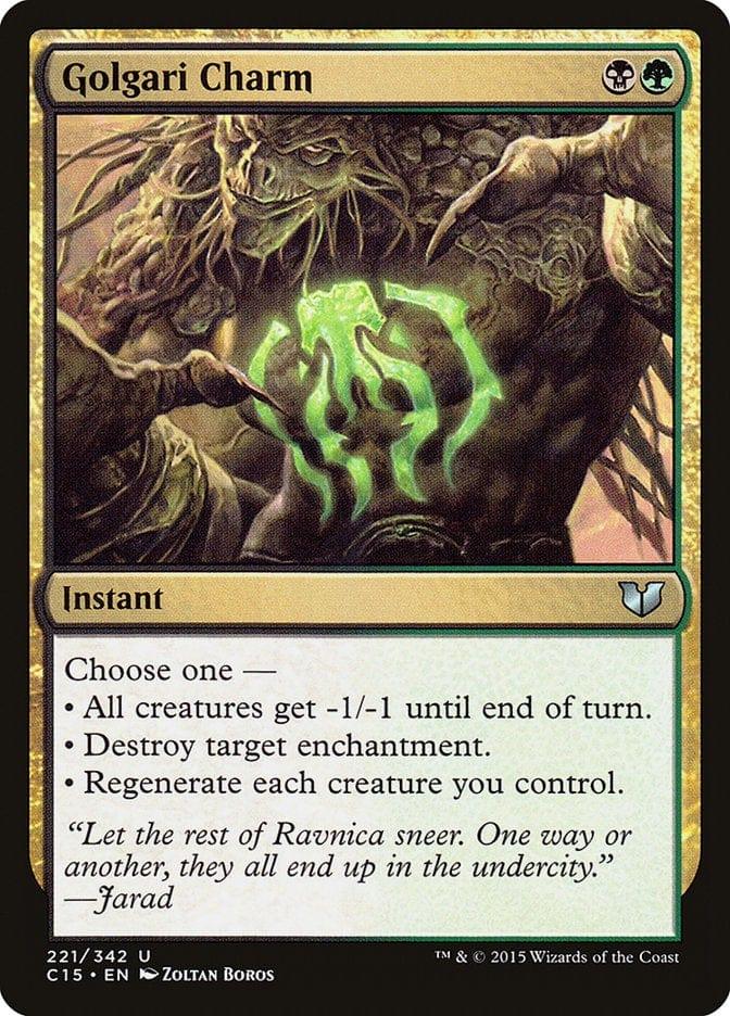 Magic: The Gathering MTG Single Golgari Charm [Commander 2015]