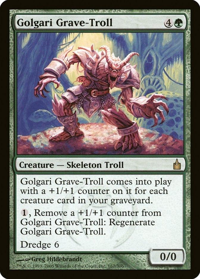 Magic: The Gathering MTG Single Golgari Grave-Troll [Ravnica: City of Guilds]