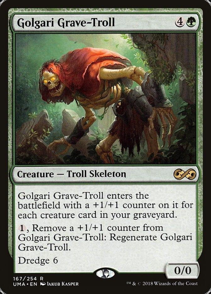 Magic: The Gathering MTG Single Golgari Grave-Troll [Ultimate Masters]