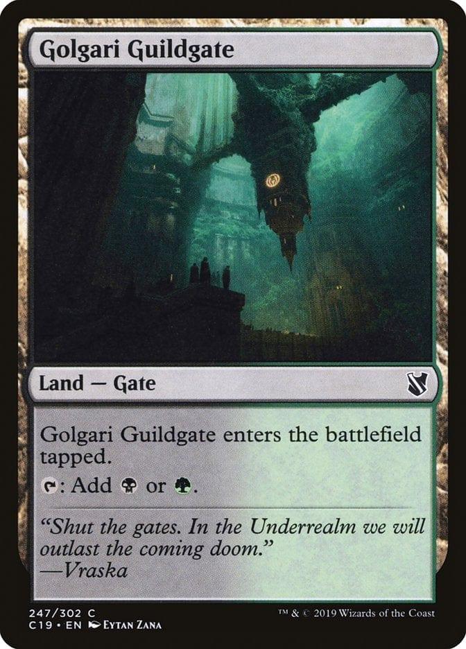 Magic: The Gathering MTG Single Golgari Guildgate [Commander 2019]