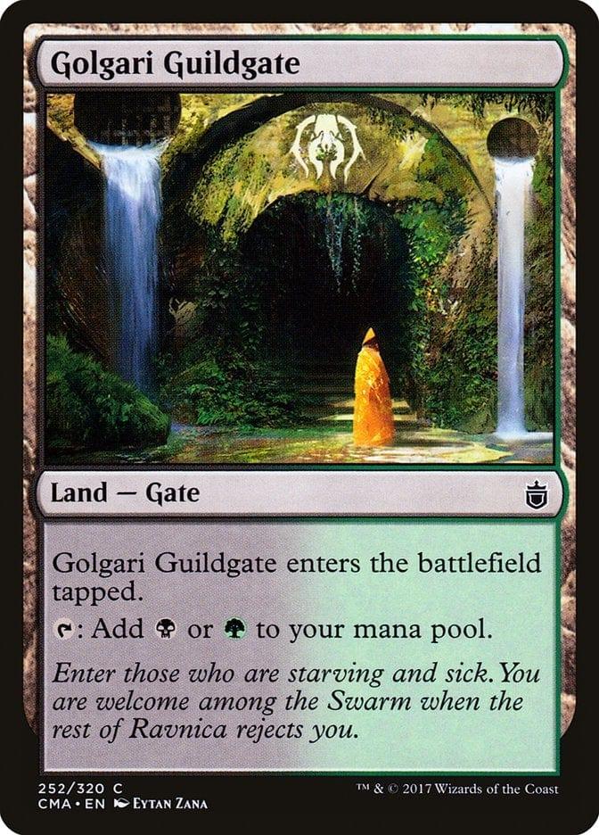 Magic: The Gathering MTG Single Golgari Guildgate [Commander Anthology]