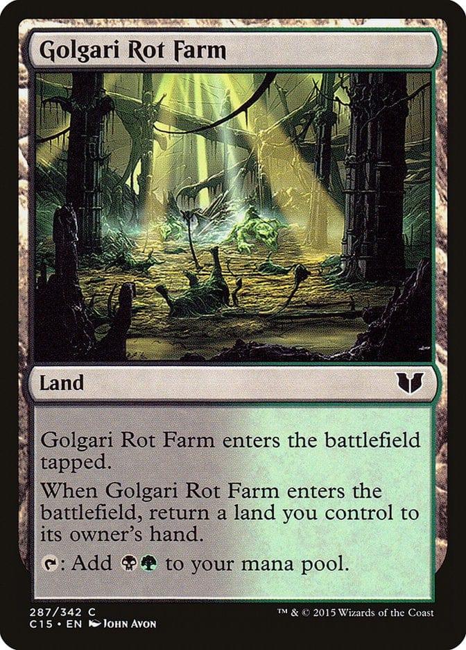 Magic: The Gathering MTG Single Golgari Rot Farm [Commander 2015]