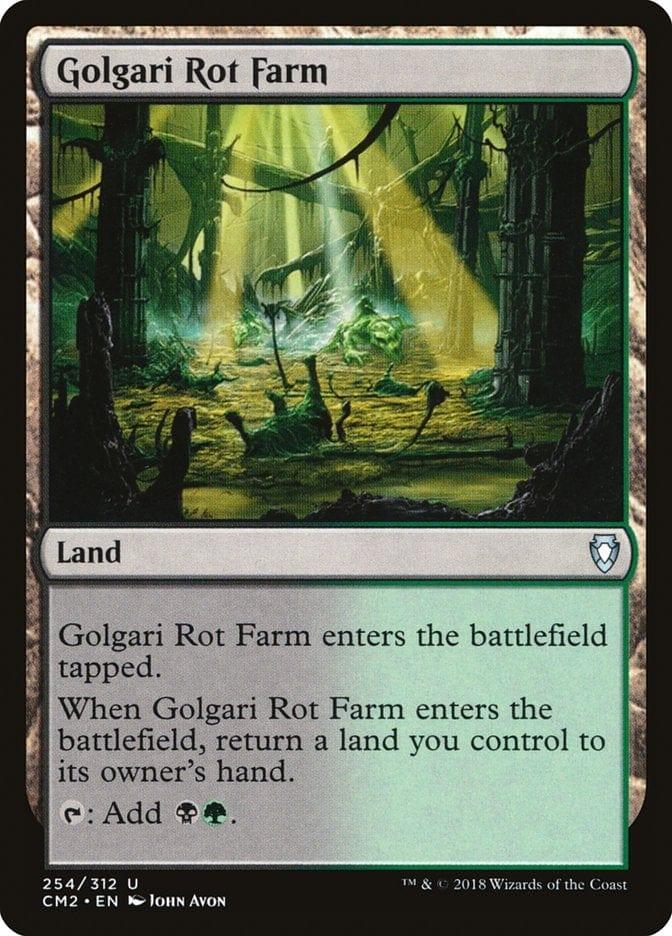 Magic: The Gathering MTG Single Golgari Rot Farm [Commander Anthology Volume II]