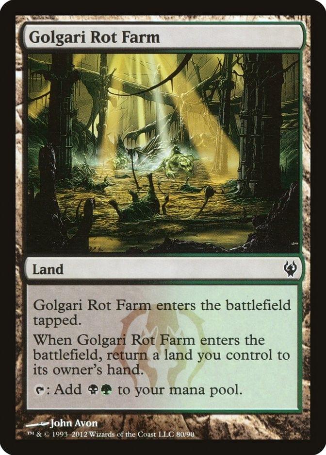 Magic: The Gathering MTG Single Golgari Rot Farm [Duel Decks: Izzet vs. Golgari]