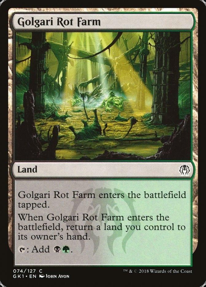 Magic: The Gathering MTG Single Golgari Rot Farm [Guilds of Ravnica Guild Kit]