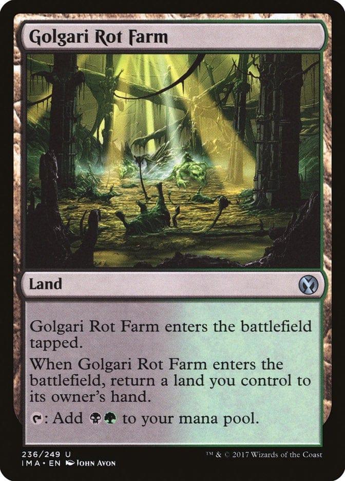 Magic: The Gathering MTG Single Golgari Rot Farm [Iconic Masters]