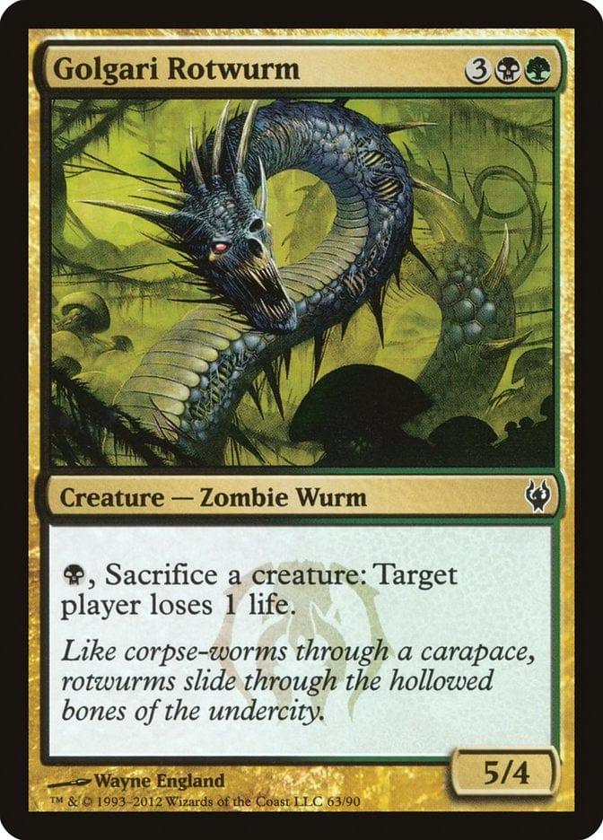 Magic: The Gathering MTG Single Golgari Rotwurm [Duel Decks: Izzet vs. Golgari]