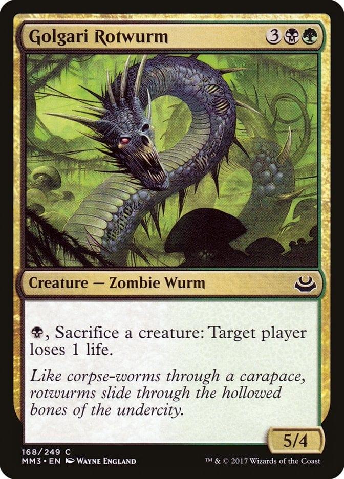 Magic: The Gathering MTG Single Golgari Rotwurm [Modern Masters 2017]