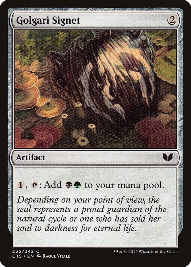 Magic: The Gathering MTG Single Golgari Signet [Commander 2015]