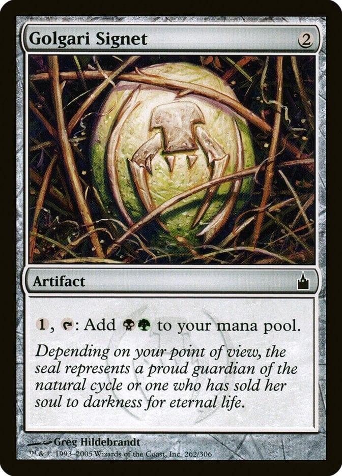 Magic: The Gathering MTG Single Golgari Signet [Ravnica: City of Guilds]