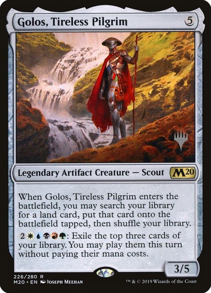 Magic: The Gathering MTG Single Golos, Tireless Pilgrim (Promo Pack) [Core Set 2020 Promos]