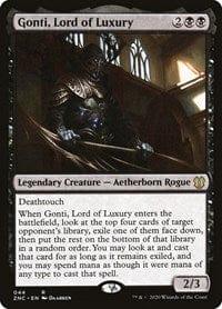 Magic: The Gathering MTG Single Gonti, Lord of Luxury [Zendikar Rising Commander]