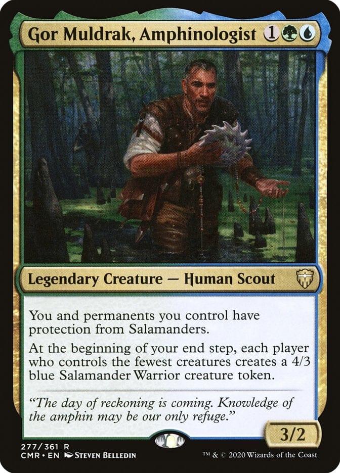 Magic: The Gathering MTG Single Gor Muldrak, Amphinologist [Commander Legends]