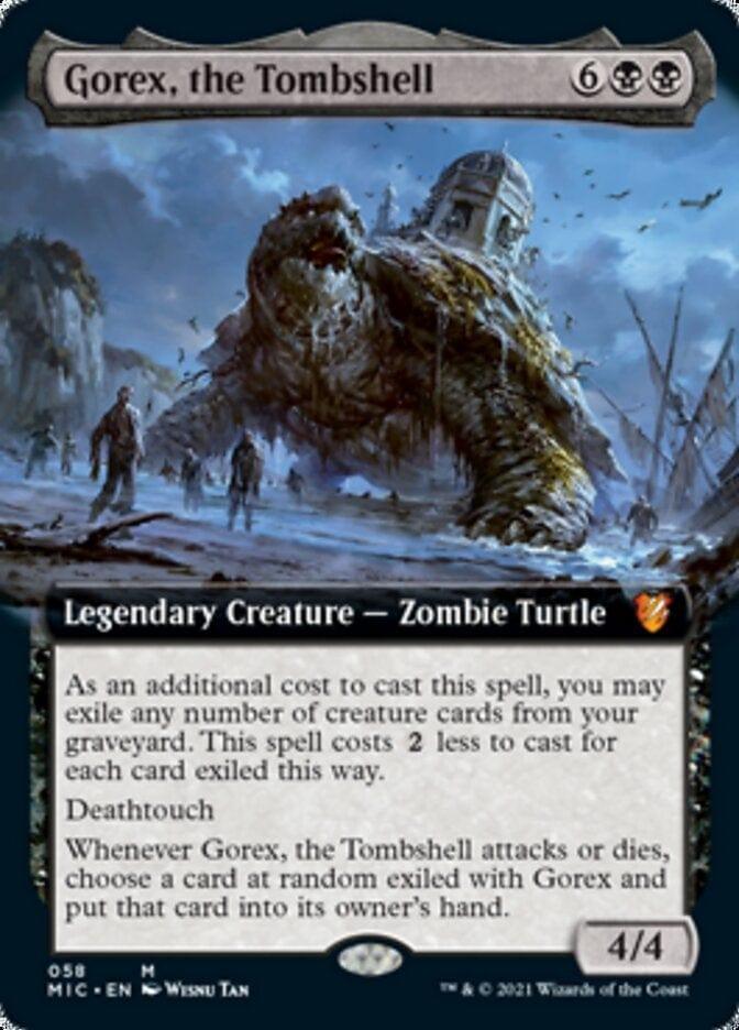 Magic: The Gathering MTG Single Gorex, the Tombshell (Extended) [Innistrad: Midnight Hunt Commander]
