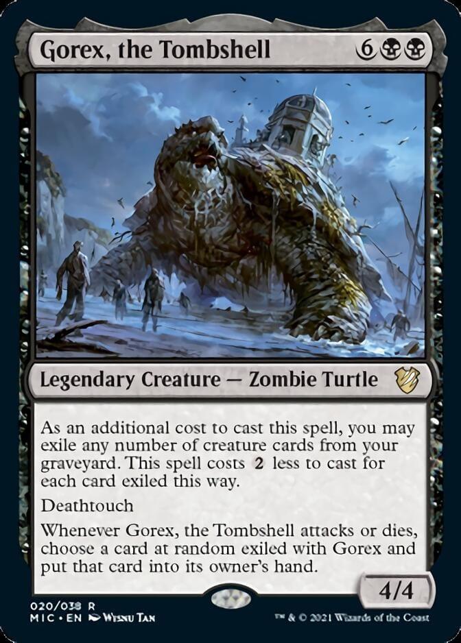 Magic: The Gathering MTG Single Gorex, the Tombshell [Innistrad: Midnight Hunt Commander]