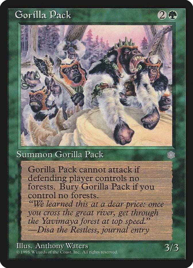 Magic: The Gathering MTG Single Gorilla Pack [Ice Age]