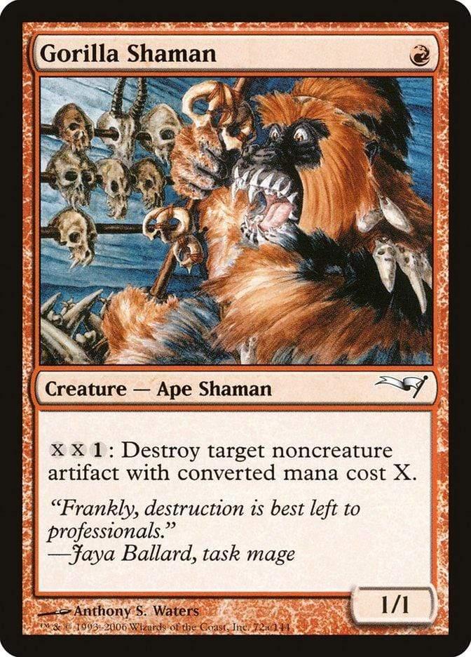 Magic: The Gathering MTG Single Gorilla Shaman [Coldsnap Theme Decks]