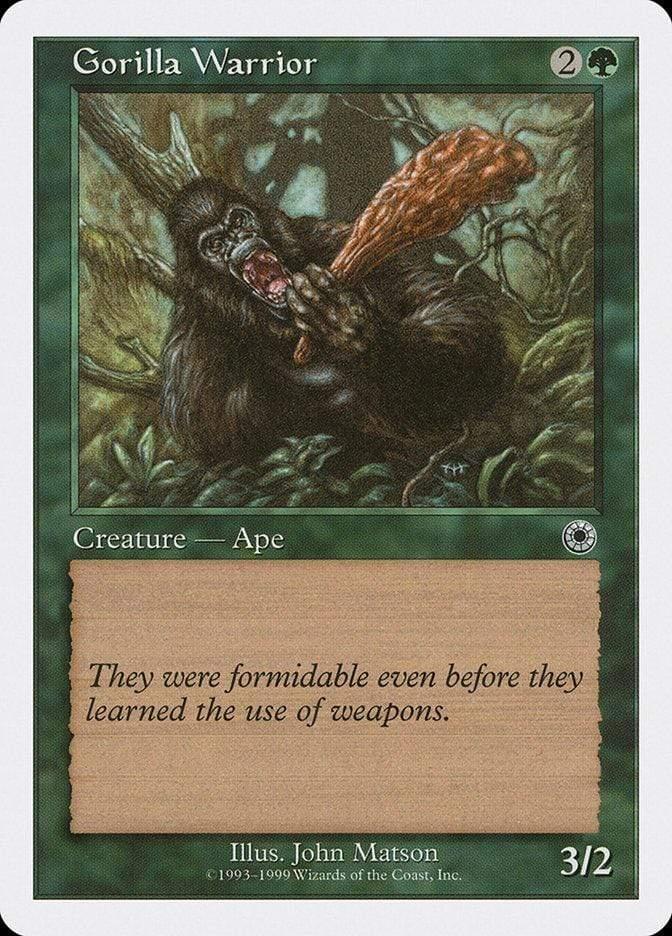 Magic: The Gathering MTG Single Gorilla Warrior [Battle Royale Box Set]