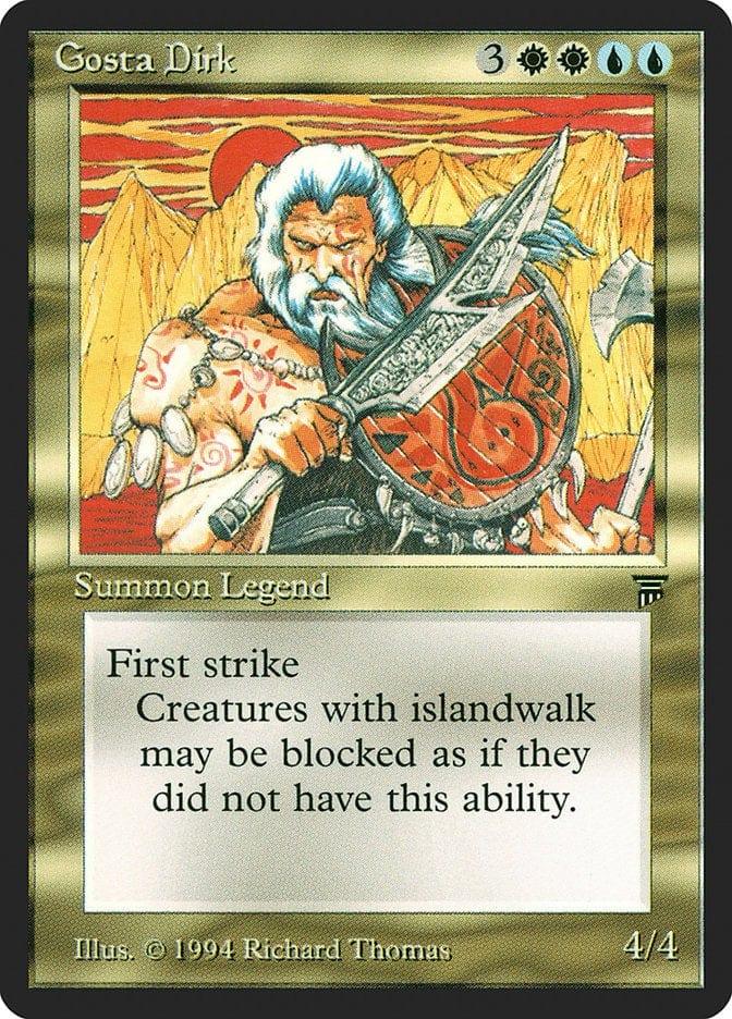 Magic: The Gathering MTG Single Gosta Dirk [Legends]